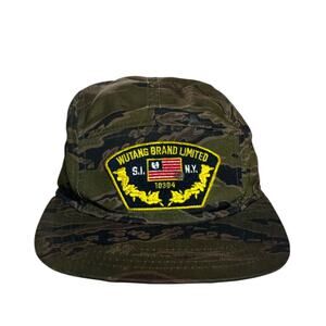 RARE Vintage Wu-Tang Clan Brand Limited Strapback 5 Panel Cap Hat 90s New York